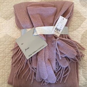 New York and Co. Scarf and Gloves